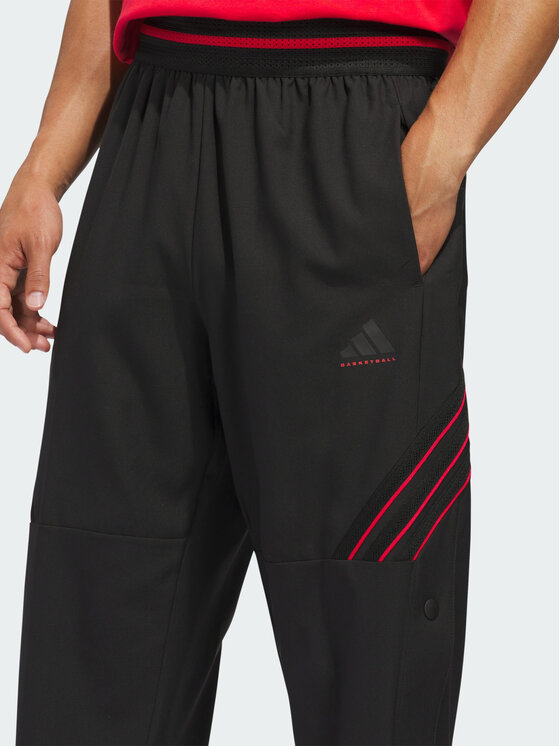 adidas adidas Spodnie materiałowe 151835 Czarny Loose Fit