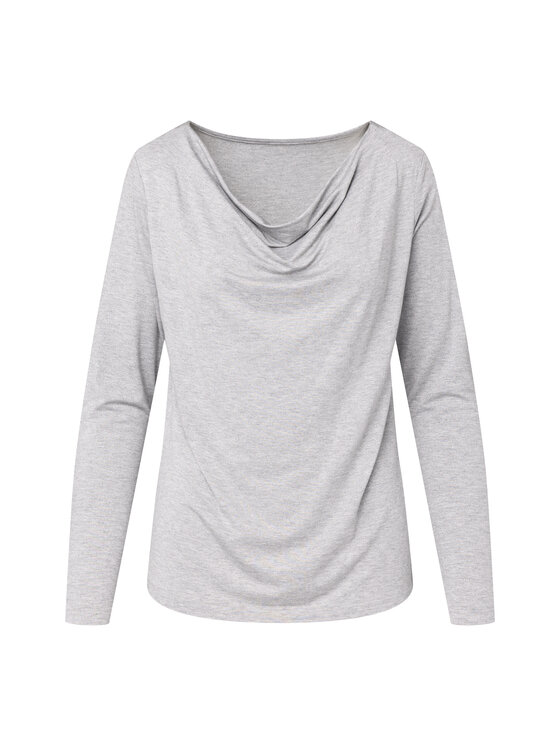 QUIOSQUE QUIOSQUE Blúzka QUIOSQUE 1VD002200 Sivá Regular Fit