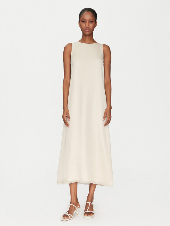 Marella Marella Vasaras kleita Jumcos 2515221111 Bēšs Regular Fit