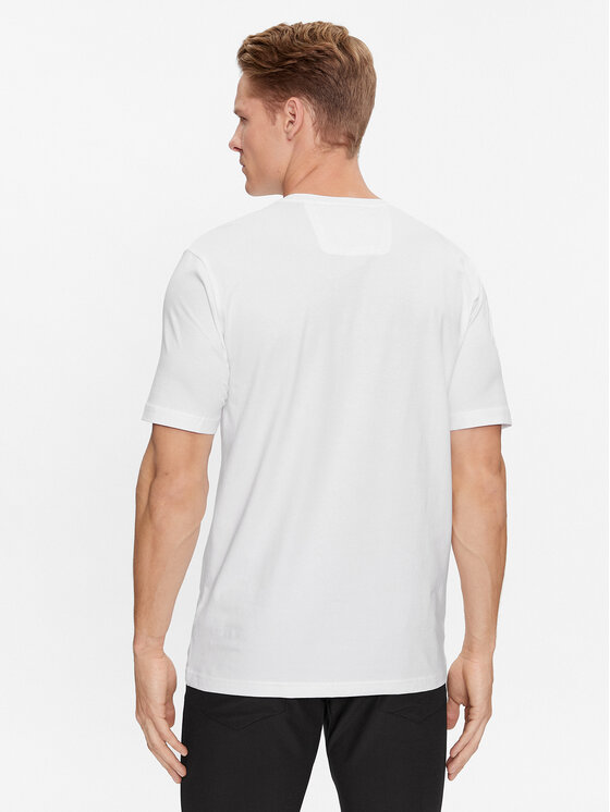BOSS Boss T-krekls Tee 8 50501195 Balts Regular Fit