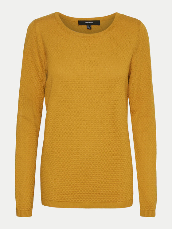 Vero Moda Vero Moda Džemperis Care 10136644 Oranžs Regular Fit