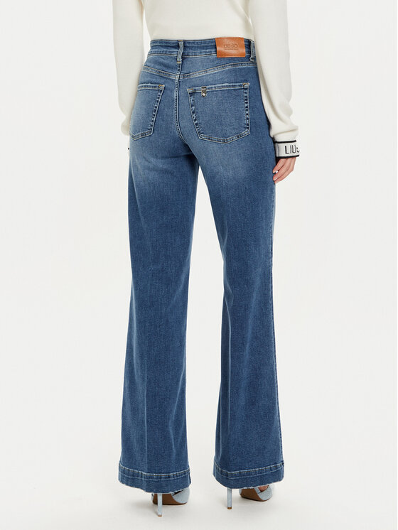 Liu Jo Liu Jo Teksad UF4068 DS615 Tumesinine Flare Fit