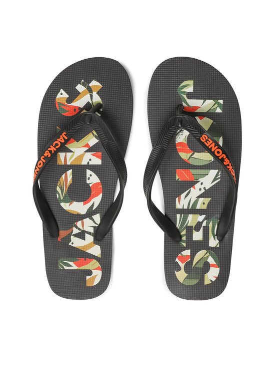 Jack & Jones Flip flop 12230642 Negru