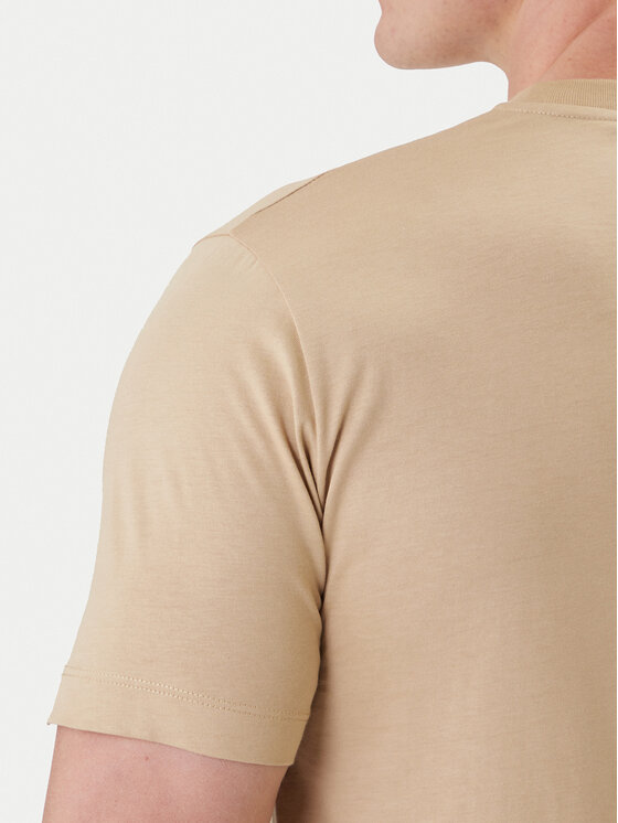 KARL LAGERFELD KARL LAGERFELD Tričko 755060 562242 Béžová Regular Fit