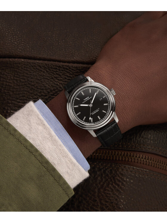 Timex Timex Zegarek TW2Y23000 Czarny