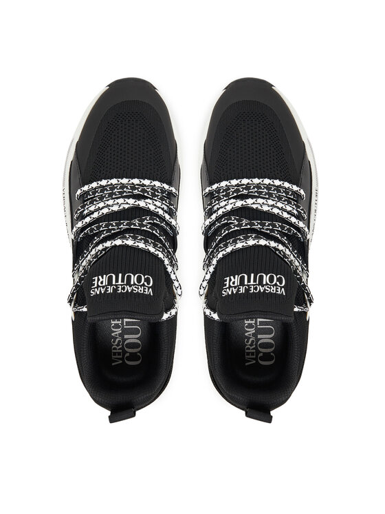 Versace Jeans Couture Versace Jeans Couture Сникърси 79YA3SA3 ZSD03 Черен
