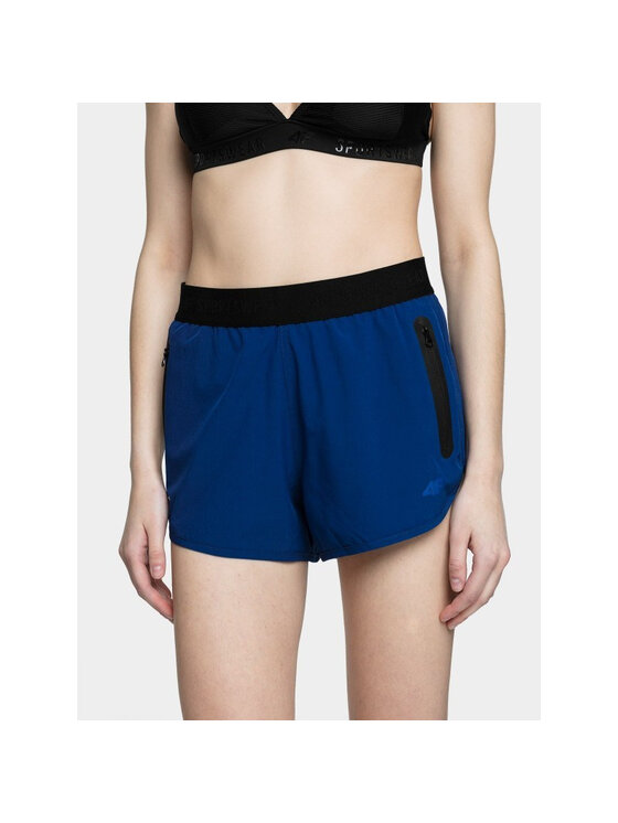 4F 4F Plážové šortky H4L21SKDT005-36S Modrá Regular Fit