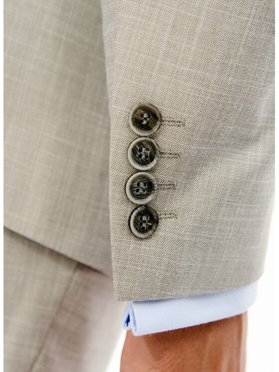 Pako Lorente Pako Lorente Marynarka P26SF-3G-016 Szary Slim Fit