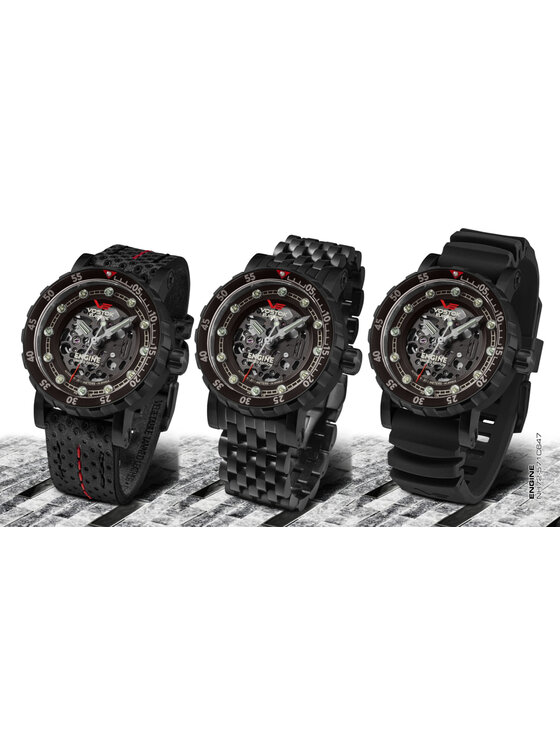 Vostok Europe Vostok Europe Zegarek NH72-571C647B Czarny