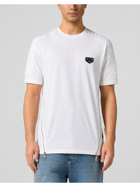 PHILIPP PLEIN PHILIPP PLEIN T-Shirt 31628 Bílá Regular Fit