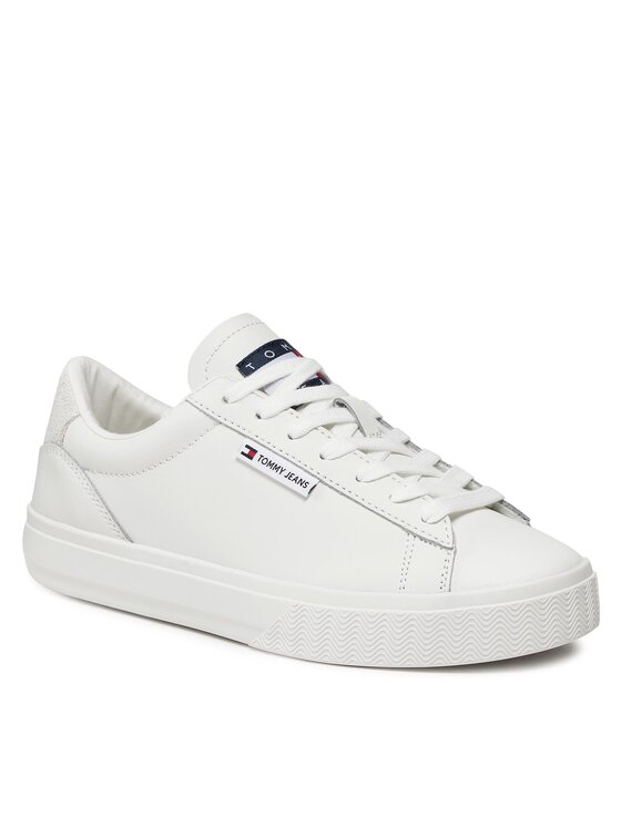 Tommy Jeans Tommy Jeans Сникърси Tjw Cupsole Sneaker Ess EN0EN02508 Бял