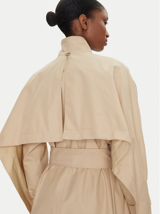 TWINSET TWINSET Trench 251TP2661 Bež Loose Fit