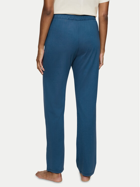 Triumph Triumph Παντελόνι πιτζάμας Mix & Match 10222619 Σκούρο μπλε Regular Fit