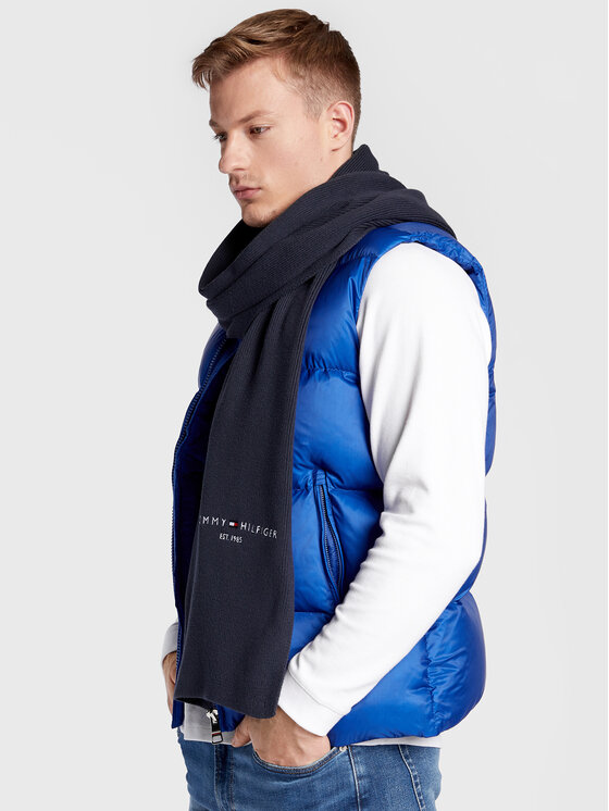 Tommy Hilfiger Tommy Hilfiger Πασμίνα Horizon AM0AM10372 Σκούρο μπλε