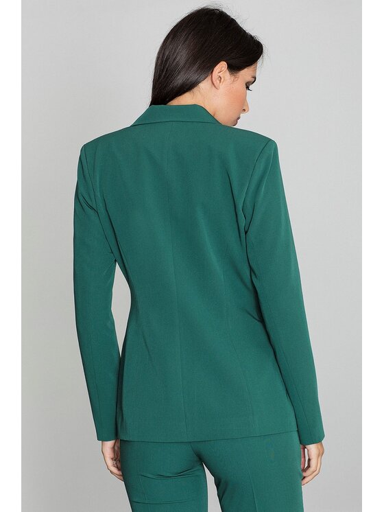 FIGL FIGL Marynarka M562 Zielony Regular Fit