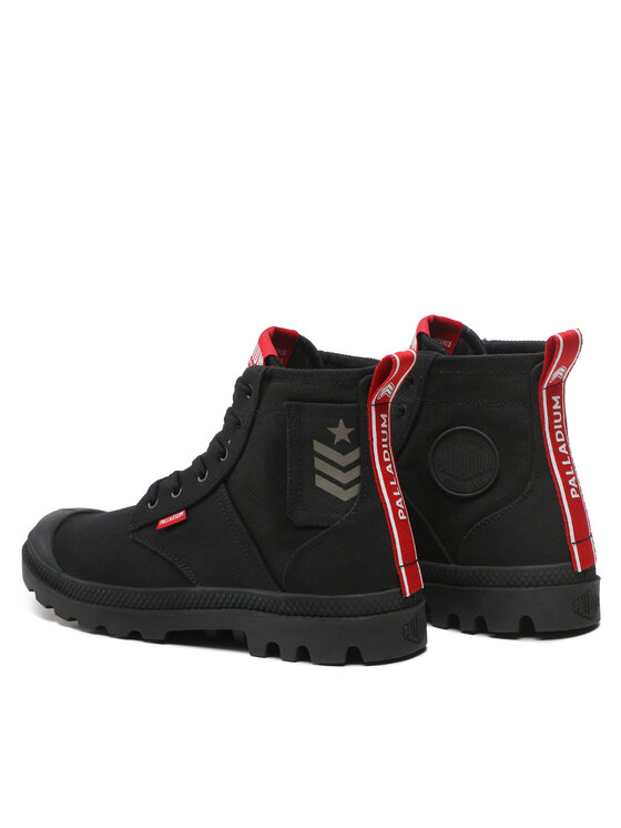 Palladium Palladium Scarponcini Pampa Hi Army 78583-008-M Nero