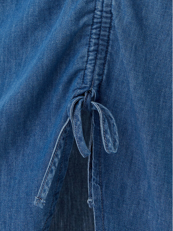 Pepe Jeans Pepe Jeans Farmer szoknya PL901218 Kék Slim Fit