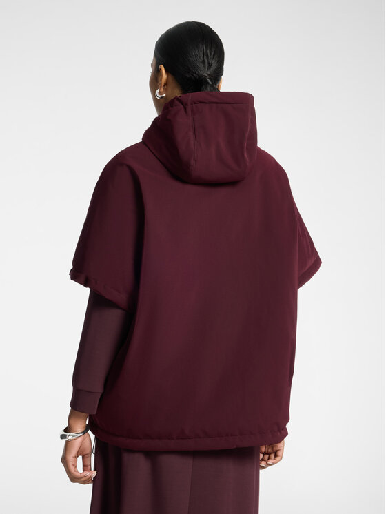 Elena Mirò Elena Mirò Giubbotto piumino F002E000068N039 Bordeaux Over Fit
