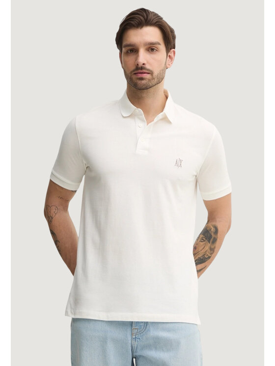 Armani Exchange Armani Exchange Polo XM000367 AF13022 Bianco Casual Fit