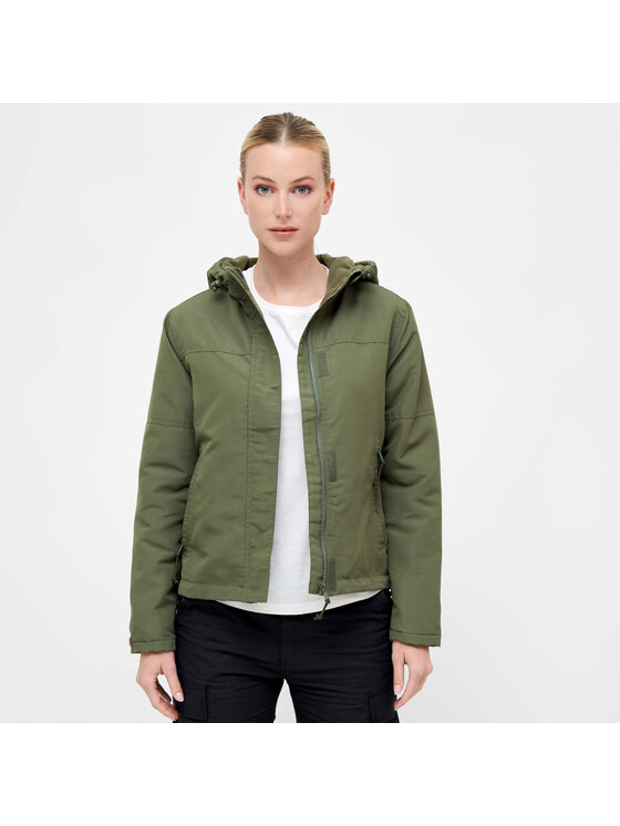 Brandit Brandit Kurtka damska 33113.1 Zielony Regular Fit