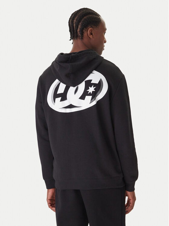 DC DC Суитшърт EDYSF03256 Черен Regular Fit