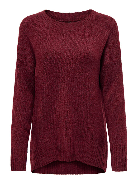 ONLY ONLY Pullover 15173800 Dunkelrot Regular Fit
