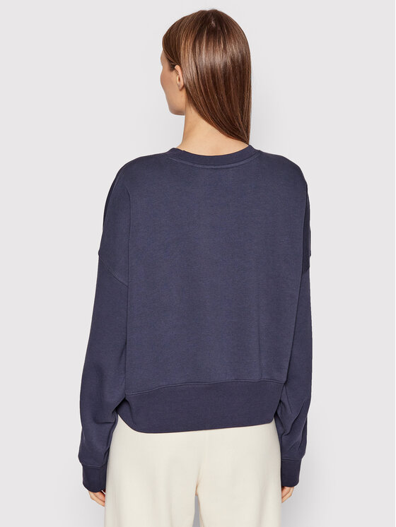 Felpa adicolor Essentials Fleece HF7481 Blu scuro