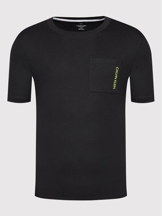 Calvin Klein Performance Calvin Klein Performance Тишърт 00GMF1K122 Черен Regular Fit