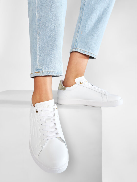 EA7 Emporio Armani EA7 Emporio Armani Сникърси X8X001 XCC51 R579 Бял