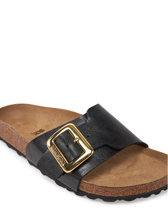 Birkenstock Birkenstock Ciabatte Catalina Cushion Buckle 1029481 Nero