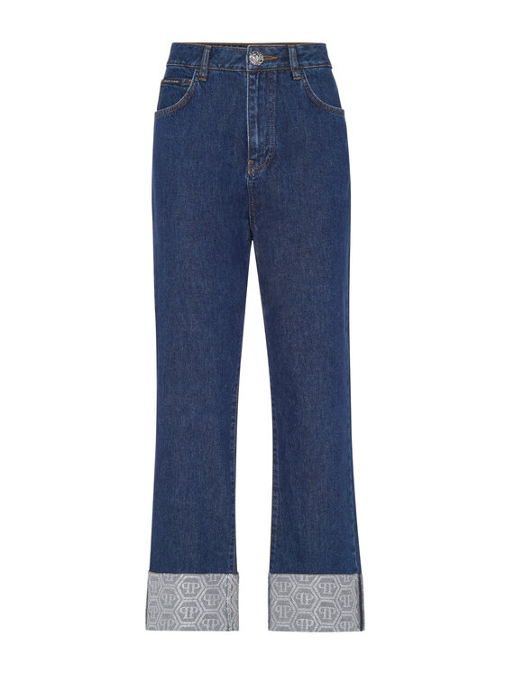 PHILIPP PLEIN PHILIPP PLEIN Jeansy 20217 Błękitny Loose Fit