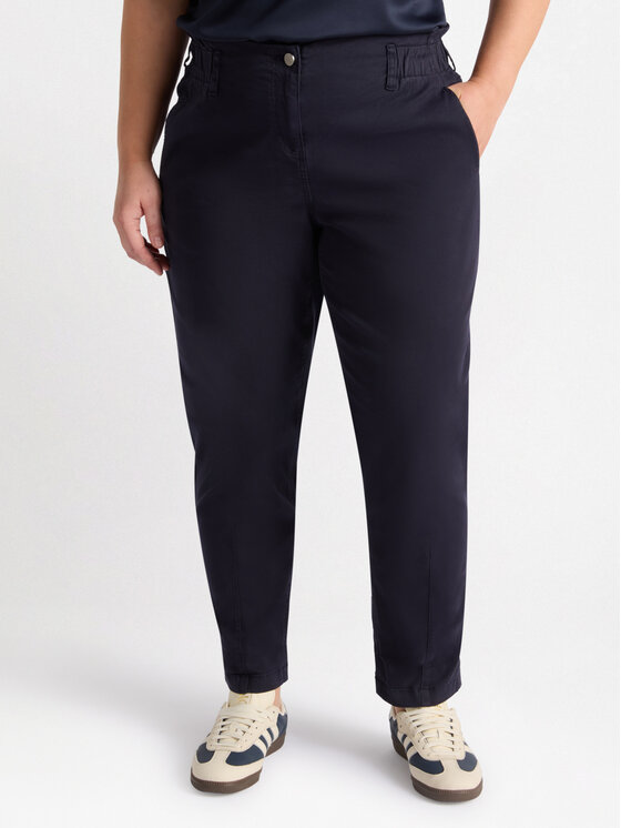 Fiorella Rubino Fiorella Rubino Spodnie materiałowe P705T104888N034 Niebieski Boy Fit