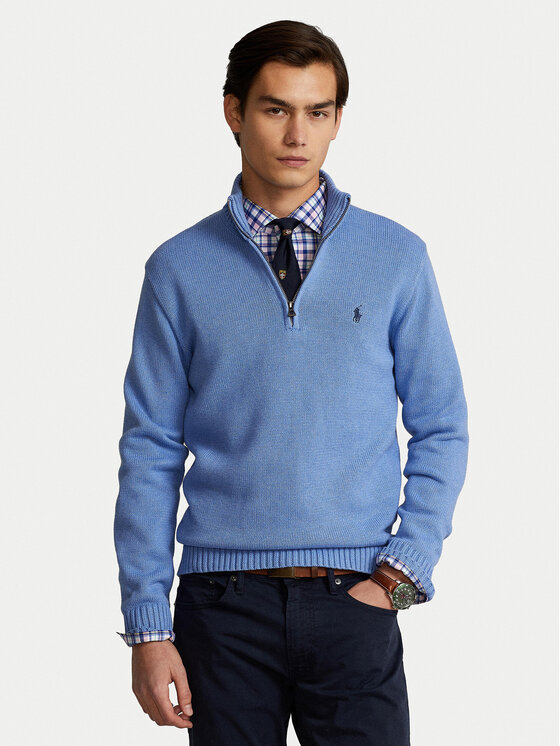 Polo Ralph Lauren Polo Ralph Lauren Pulover 710859939005 Albastru Regular Fit