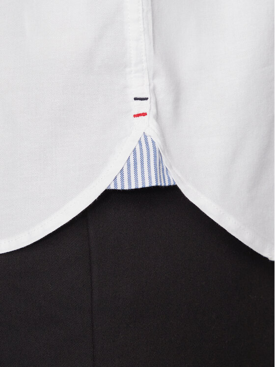 Tommy Hilfiger Tommy Hilfiger Košile 1985 MW0MW33810 Bílá Slim Fit