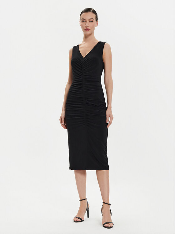 Joseph Ribkoff Joseph Ribkoff Kokteilinė suknelė 241205 Juoda Slim Fit