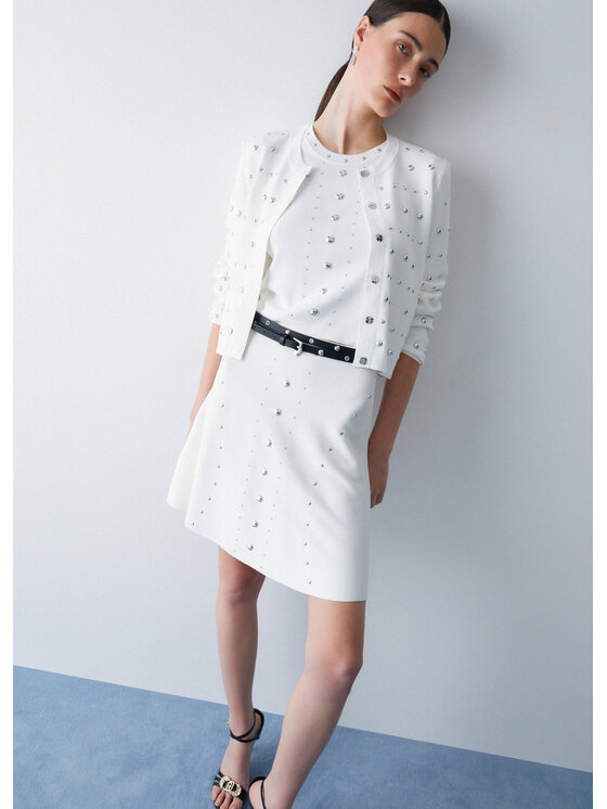 Liu Jo Liu Jo Cardigan WA6090MS55N10701 Bianco Regular Fit