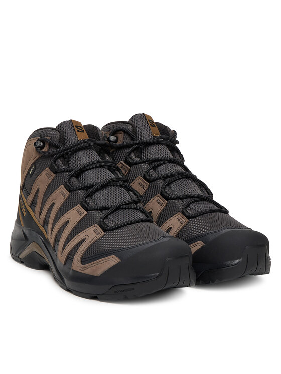 Salomon Salomon Trekingová obuv X-Adventure Recon Mid Gore-Tex L47814500 Šedá