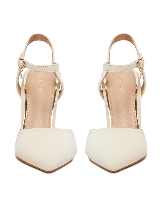 DeeZee DeeZee Pantofi cu toc subțire AV-8268-5 Bej