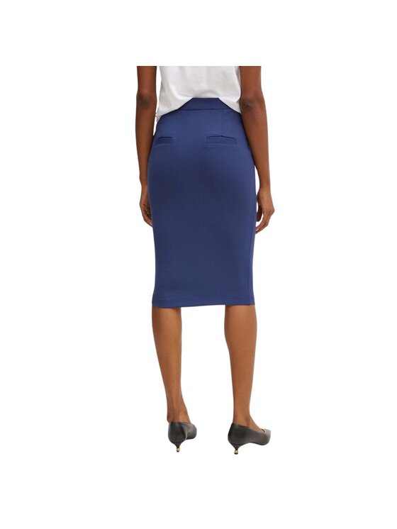 Guess Guess Spódnica midi Gonna donatella midi Niebieski Regular Fit