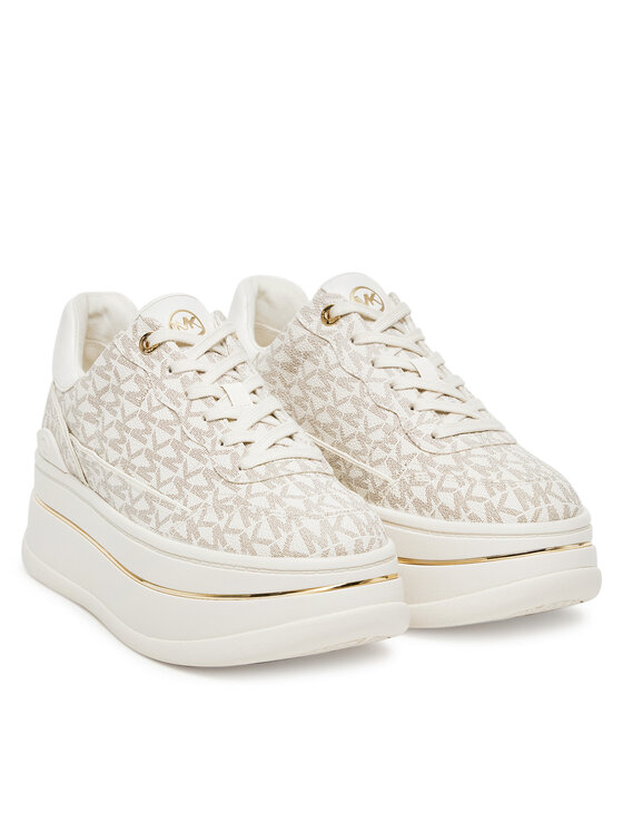 MICHAEL Michael Kors MICHAEL Michael Kors Sneakersy 43S5HYFS2B Écru