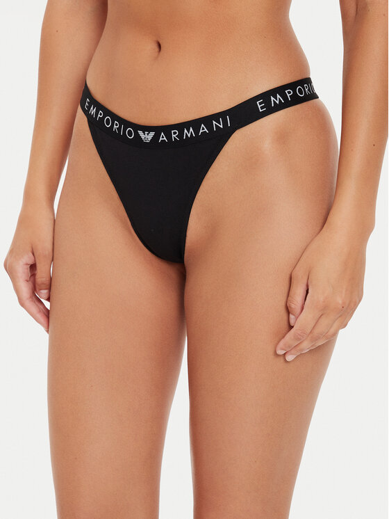Emporio Armani Underwear Emporio Armani Underwear Stringu komplekts 164522 4F227 00020 Melns