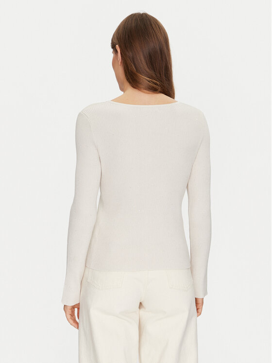 Guess Guess Kardigan W5RR17 Z34O0 Biały Regular Fit