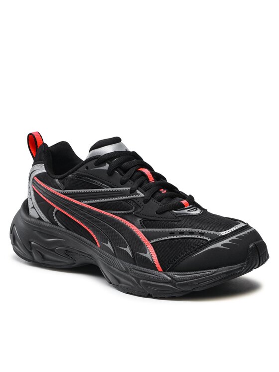 Puma Puma Сникърси Morphic Reflective 393646 01 Черен