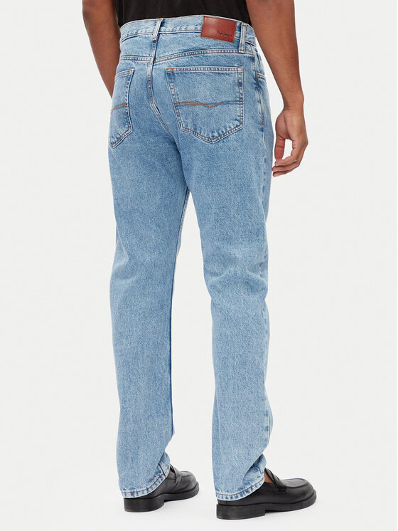 Pepe Jeans Pepe Jeans Blugi PM207394 Albastru Straight Fit