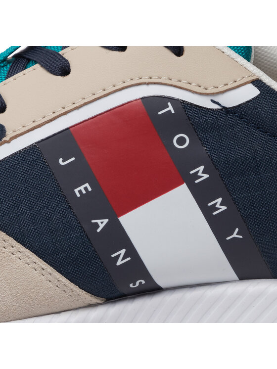 Tommy Jeans Tommy Jeans Sneakersy Track Cleat EM0EM01009 Granatowy
