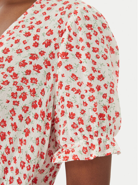 ONLY ONLY Sommerkleid Chianti 15270519 Weiß Regular Fit