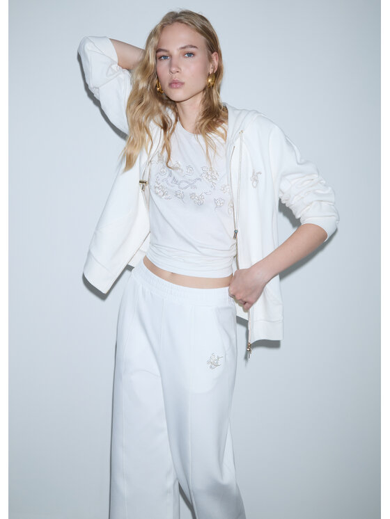 Liu Jo Liu Jo Felpa TF6069FS09110701 Bianco Regular Fit