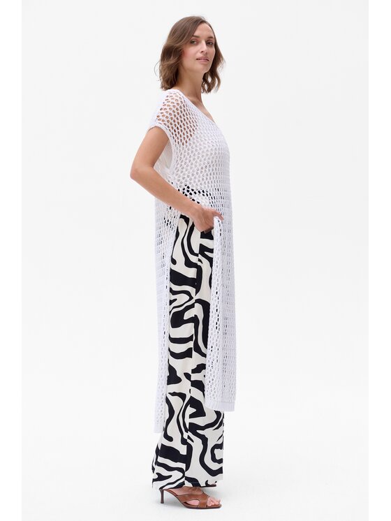 blue shadow blue shadow Tunika Moza Écru Regular Fit