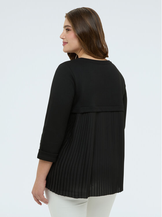 Fiorella Rubino Fiorella Rubino Bluza G853L008968N033 Czarny Regular Fit