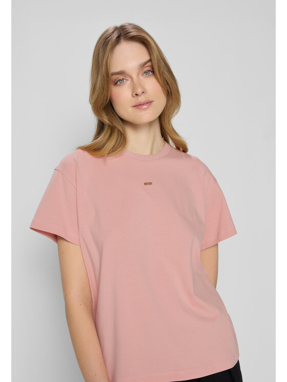 BIZUU BIZUU T-Shirt TISHAL Růžová Standard Fit
